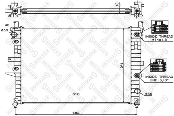 рад сис охлаж MB W163 98