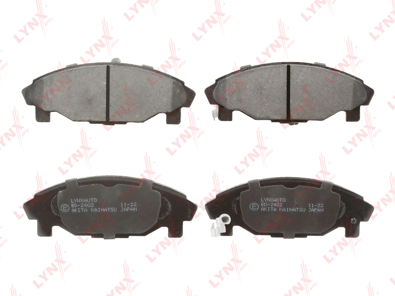 Колодки тормозные дисковые  перед правлев  LCV DAIHATSU	 CHARADE IV
