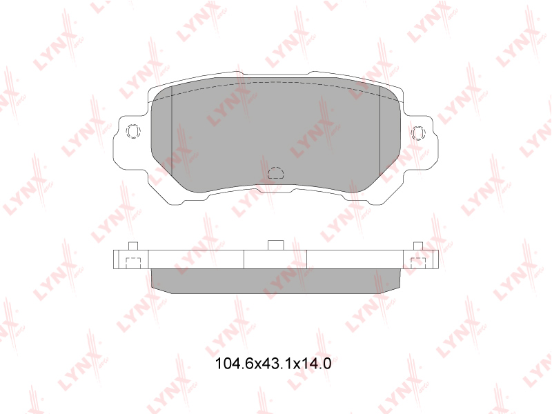 Колодки тормозные дисковые  зад MAZDA	 CX-5