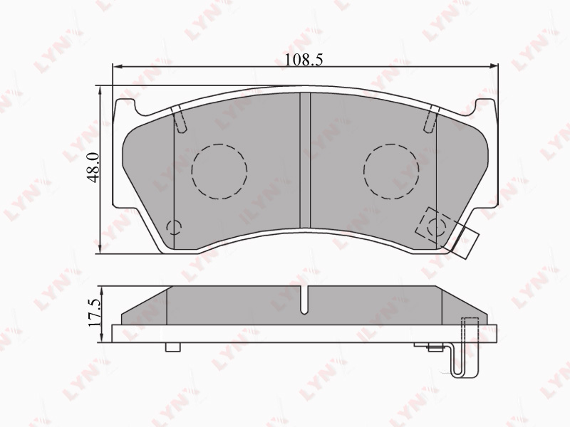 Колодки тормозные дисковые  перед MAZDA	 323 III Station Wagon