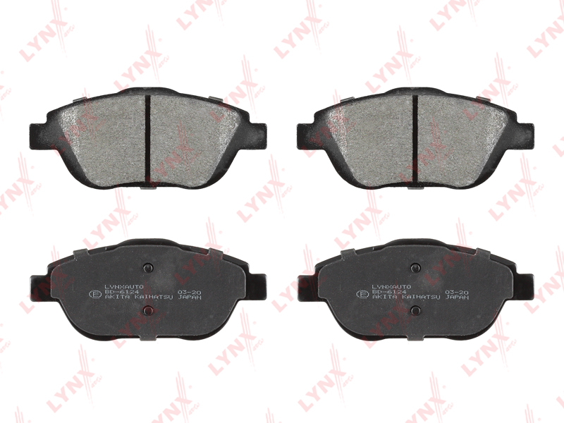 Колодки тормозные дисковые  перед CITROEN	 C3