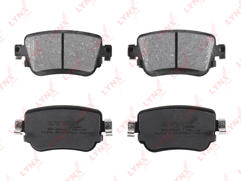 Колодки тормозные дисковые  зад AUDI	 A1