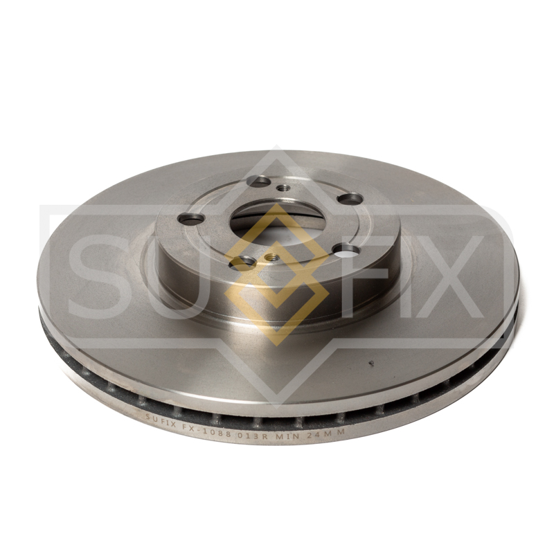 Диск тормозной  перед Toyota Avensis, AZT,ZZT
