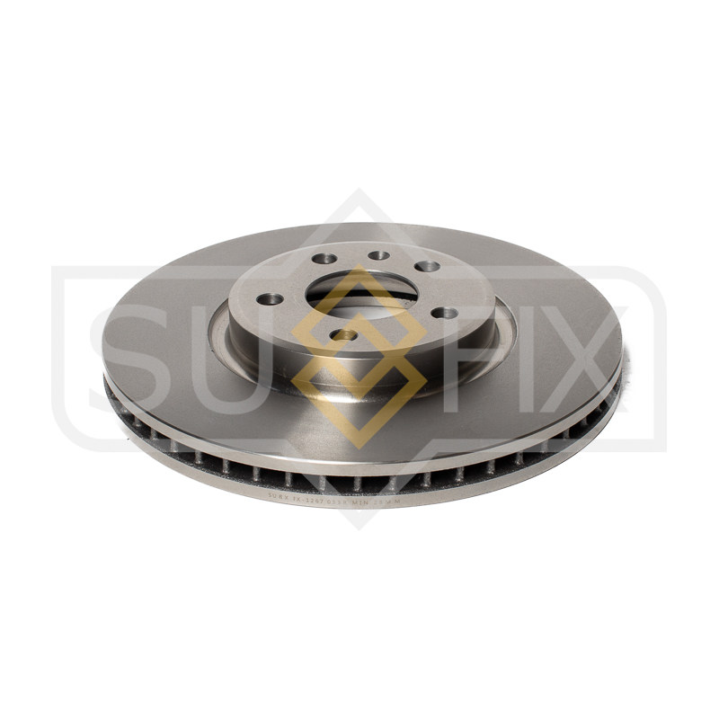 Диск тормозной  перед AUDI A4 07-16