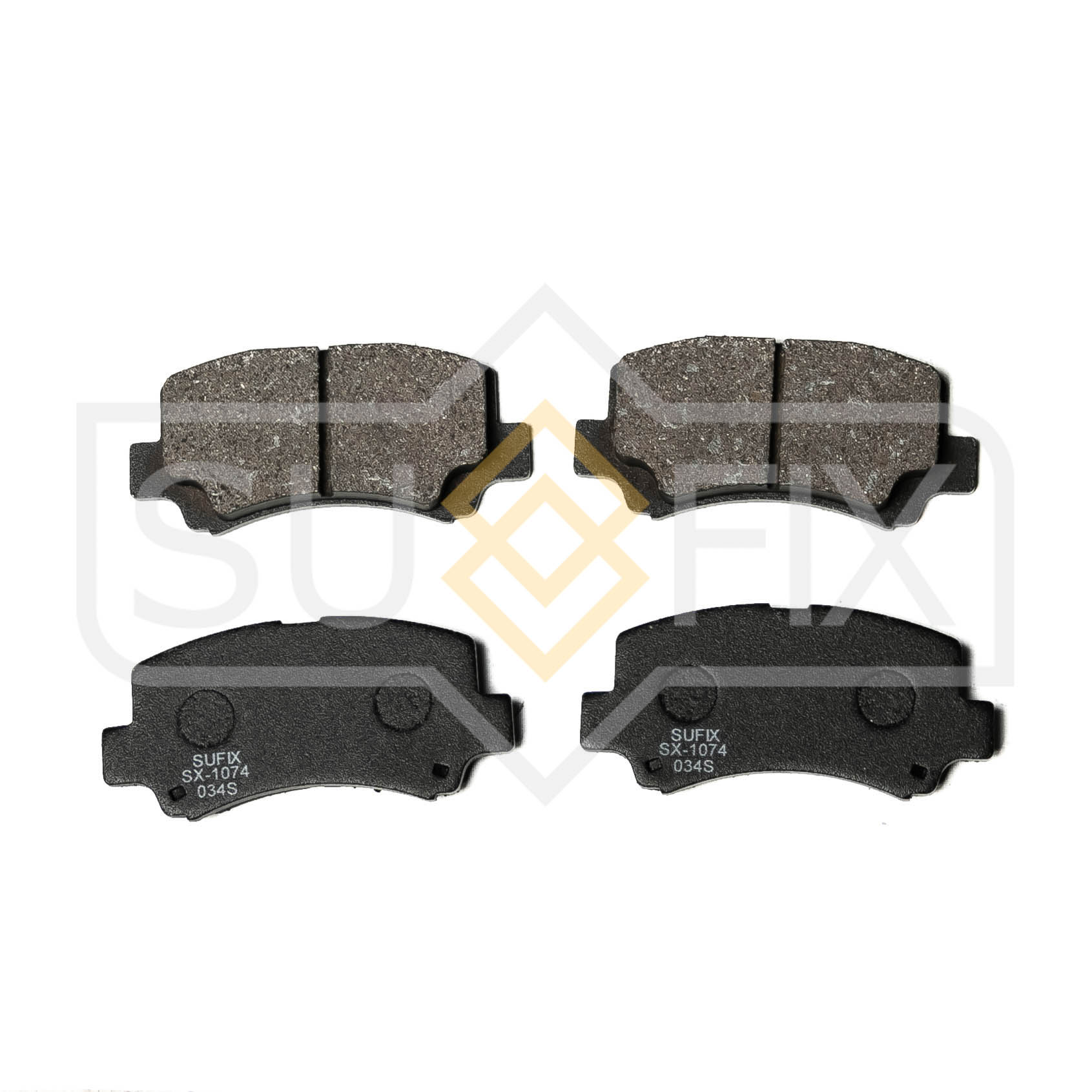 Колодки тормозные дисковые  перед правлев CHERY	 A1(S12)