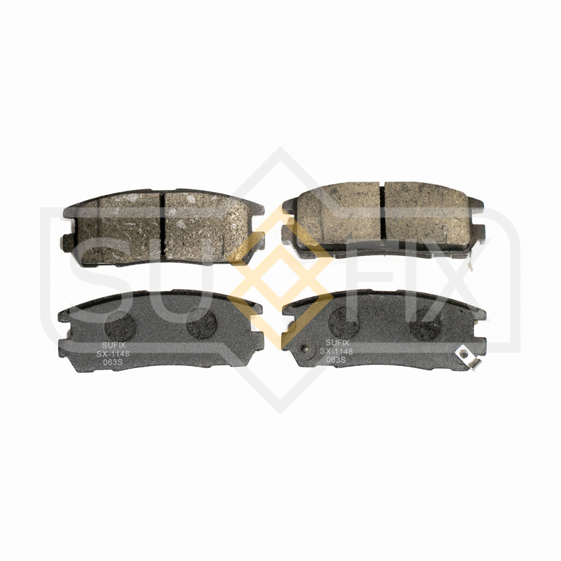 Колодки тормозные дисковые  зад правлев GREAT WALL	 HOVER
