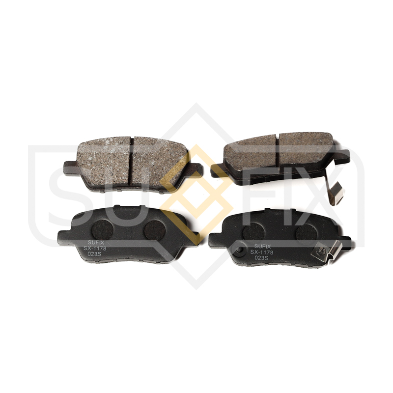 Колодки тормозные дисковые  зад правлев HONDA	 CROSSROAD