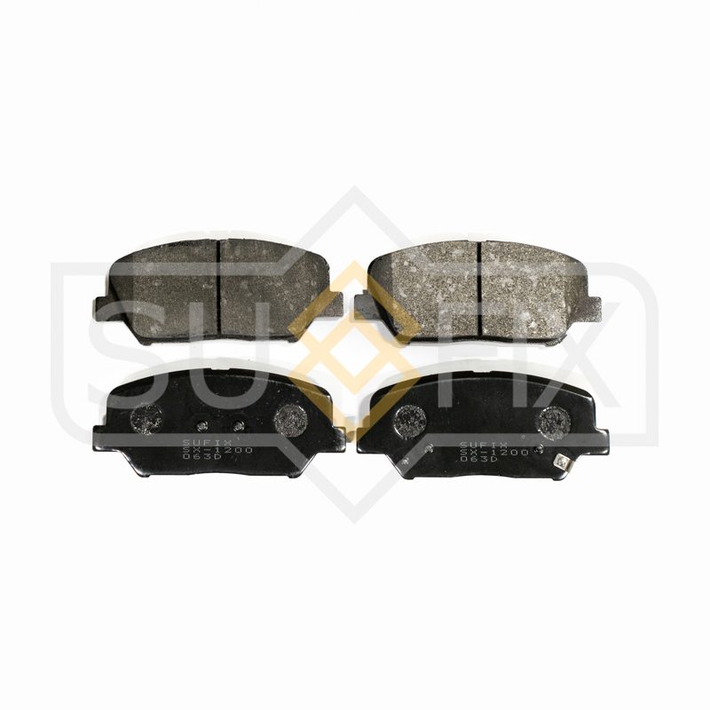 Колодки тормозные дисковые  перед правлев HYUNDAI	 GENESIS