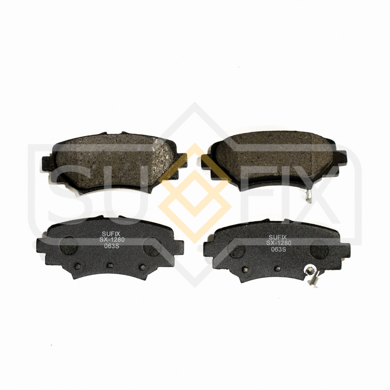 Колодки тормозные дисковые  зад правлев MAZDA	 3