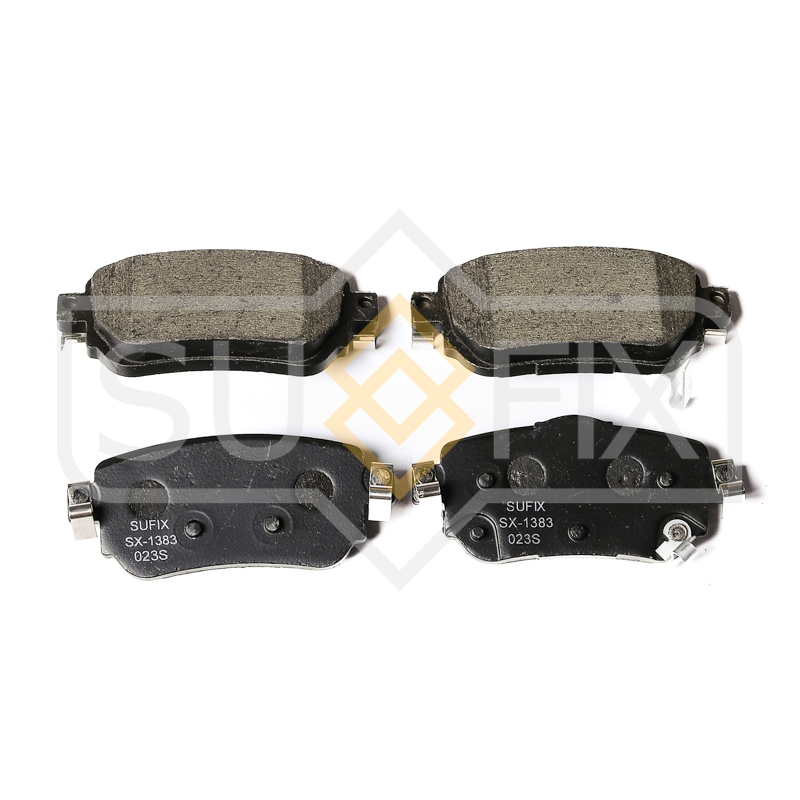 Колодки тормозные дисковые  зад правлев NISSAN	 QASHQAI