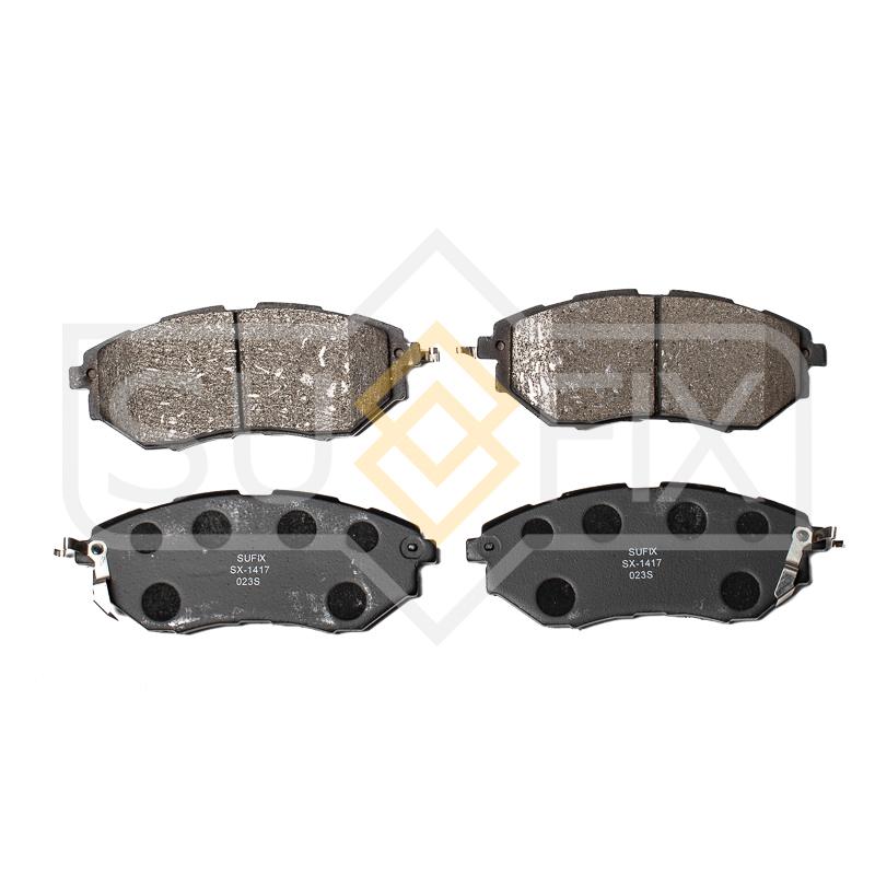 Колодки тормозные дисковые  перед правлев SUBARU	 FORESTER