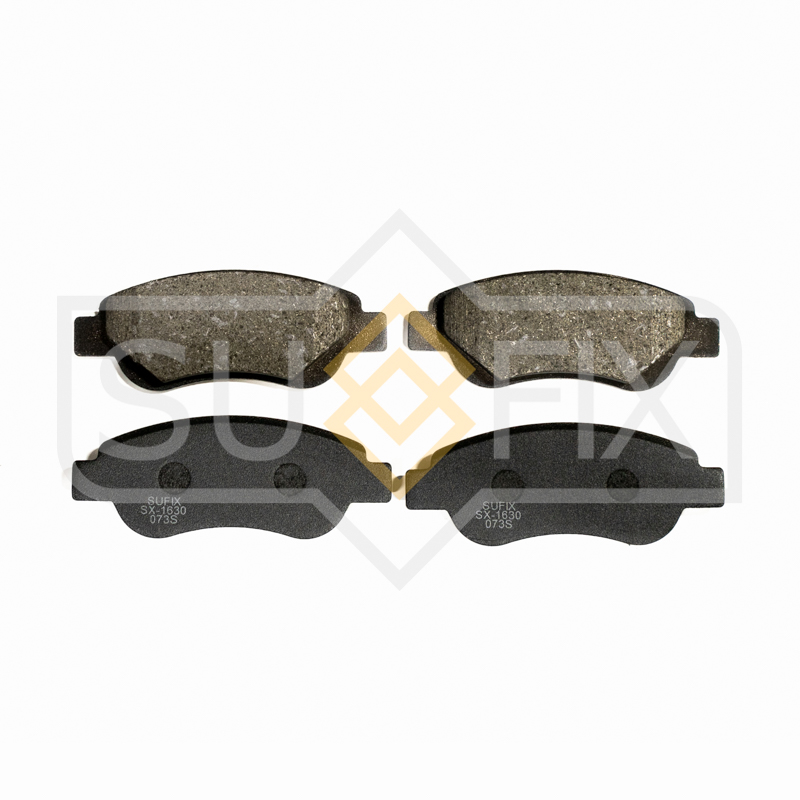 Колодки тормозные дисковые  перед правлев CITROEN	 C1