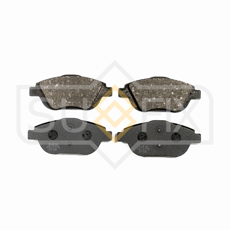 Колодки тормозные дисковые  перед правлев CITROEN	 C3