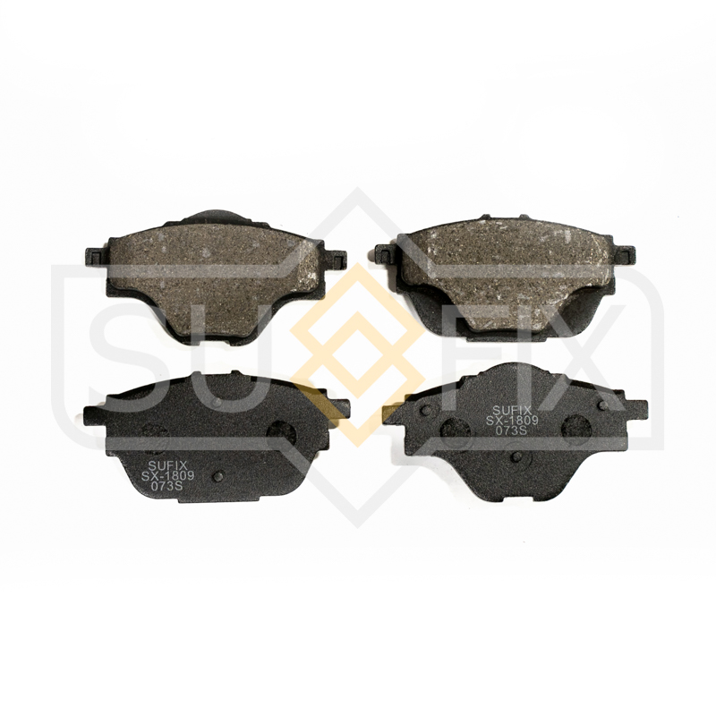 Колодки тормозные дисковые  зад правлев CITROEN	 C4